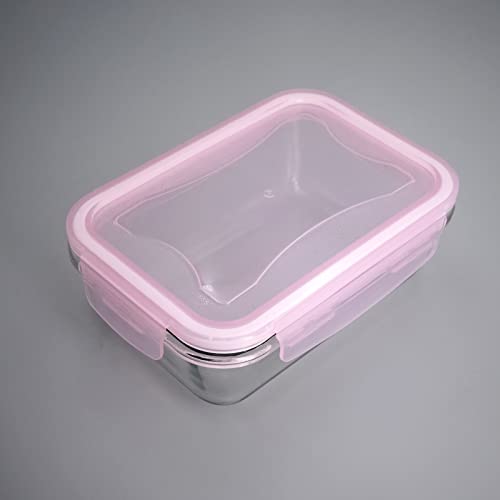 Gaskets Replacement for Glass Meal Prep Containers Universal Sealling Ring Replacement for Glass Food Storage Containers' Lid, O Ring Replacement for Lids