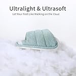 shevalues Open Toe House Slippers for Women Men Soft Cotton Indoor Shoes Memory Foam Slip On bedroom Slippers - Image 5