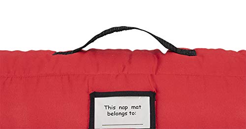 Funhouse Construction Area Trucks Kids Nap Mat Set – Includes Pillow and Fleece Blanket – Great for Girls Napping During Daycare, Preschool, Or Kindergarten - Fits Toddlers and Young Children
