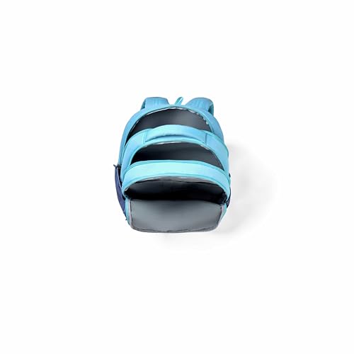 Image of American Tourister Bougie | 35 Ltrs | 4 Compartments | Bottle Pocket | Ergonomic Padded Back Panel & Shoulder Straps | Laptop Backpack | 1 Year International Warranty | Ice Blue