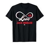 Infinite Love Zack Wheeler Philadelphia Baseball MLBPA T-Shirt
