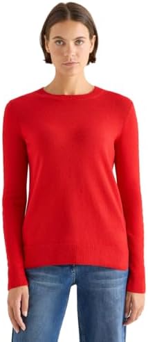 Cecil Pullover mit Strickdetail Fiery red S