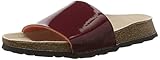 Papillio Damen Cora Birko-Flor Pantoletten, Rot Two Tone Patent Wine, 35 EU