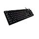 Logitech G512 mechanische Gaming-Tastatur, GX-Brown Taktile Switches, LIGHTSYNC RGB-Beleuchtung, USB-Durchschleife, Aluminium-Gehäuse, Programmierbare F-Tasten, Italienisches QWERTY-Layout - Schwarz