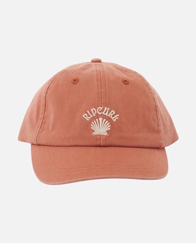 Rip Curl Mixed 6 Panel Hat-Rust3