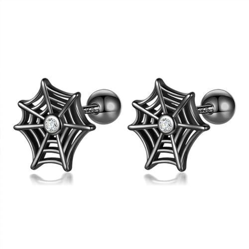 Boucles d'oreilles Halloween en argent pour déguisement fille et enfant