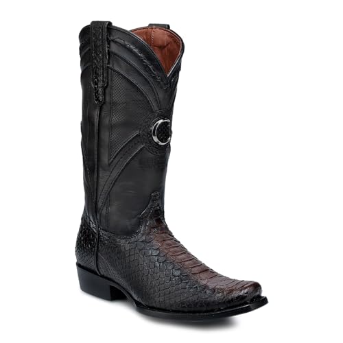 Cuadra Men's Western Cowboy Boot Dark Brown 1J0APH2