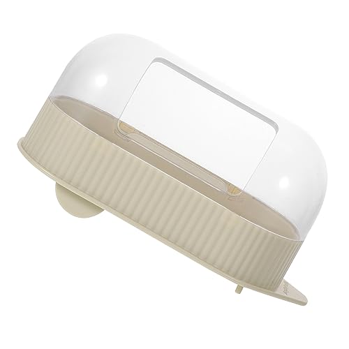 Yardwe Cuenca de Arena Conejo baño de Arena de Ardilla Nido de hámster Laberinto vacío baño Hamster Baño de Arena para roedores bañera para Mascotas Ratones Baño de Arena para hámster AbS
