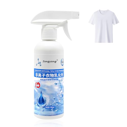 Fengyang® Emulsionante De Tejidos, Quitamanchas No Iónico, Elimina Las Manchas Y La Grasa, Spray De Limpieza En Seco Para Ropa