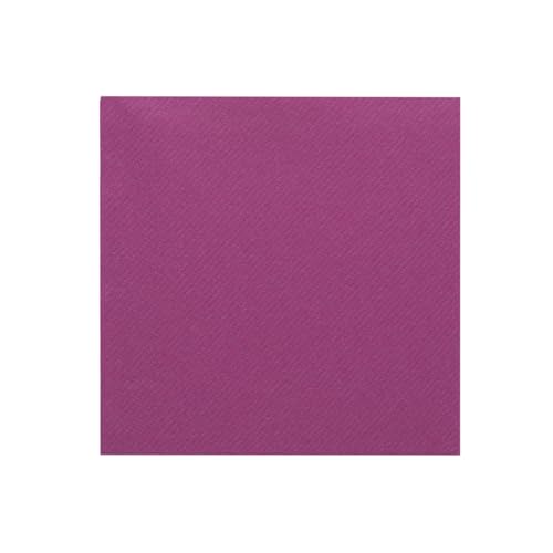 Sovie HORECA Linclass® Airlaid Tischdecke 80x80 cm, Mitteldecke stoffähnlich, praktisches Einmal-Tischtuch, edle Tischdeko, 20 Stück, Violett-Pink Sovie HORECA Linclass® Airlaid Tischdecke 80x80 cm, Mitteldecke stoffähnlich, praktisches Einmal-Tischtuch, edle Tischdeko, 20 Stück, Violett-Pink