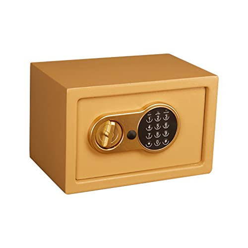 Thin and Lightweight Solid Steel Safe Home Fire Protection Safety Deposit Box Home Business Office Hotel Storage Currency Documents Jewelry Passport