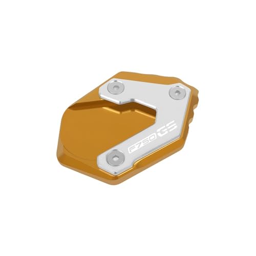 Plaque d'extension béquille F750GS F850GS pour éviter les chutes de la moto sur sol meuble