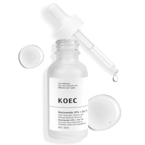 LOPHE Siero Niacinamide, Siero Viso con 10% Niacinamide e 1%