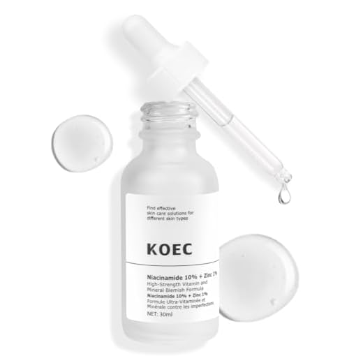 LOPHE Niacinamide Facial Moisturizing Serum, 10% Niacinamide & 1% Zinc Serum, 1PCS Niacinamide Anti Aging Essence para una piel tersa y suave, minimiza la apariencia de los poros, 30 ML