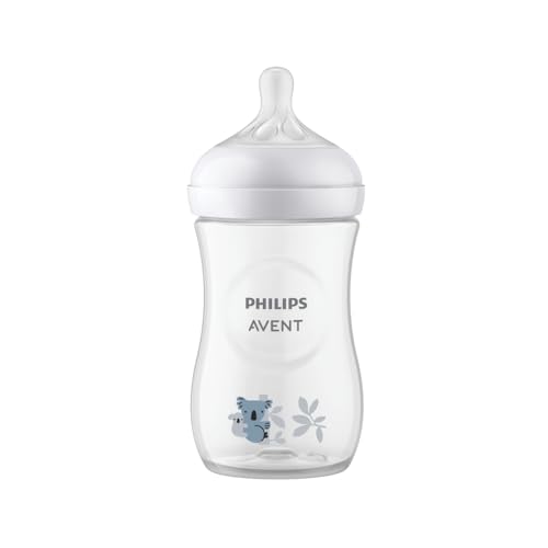 Kit Mamadeira Pétala 260 ml Girafa e Coala 2 peças Philips Avent