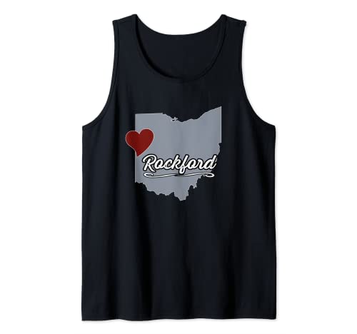 ROCKFORD - Ohio | OH USA, Stadt Souvenir City State - Tank Top