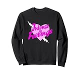 Pink Intense Feelings distressed Pink Graphic Sweatshirt