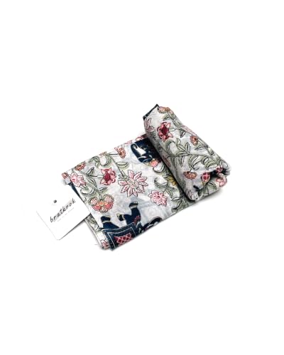 Image of bratkrok WOMEN'S STYLISH FLORAL PRINTED RAYON SCARF /SCARVES /STOLE FOR SUMMERS