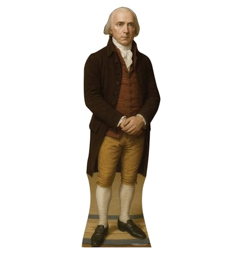 Image of Cardboard People James Madison Life Size Cardboard Cutout Standup