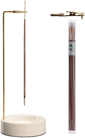 CEREMONY Incense Holder for Sticks,Upside Down Incense Burner with Incense Sticks Holder for Meditation Yoga Spa Room Decor