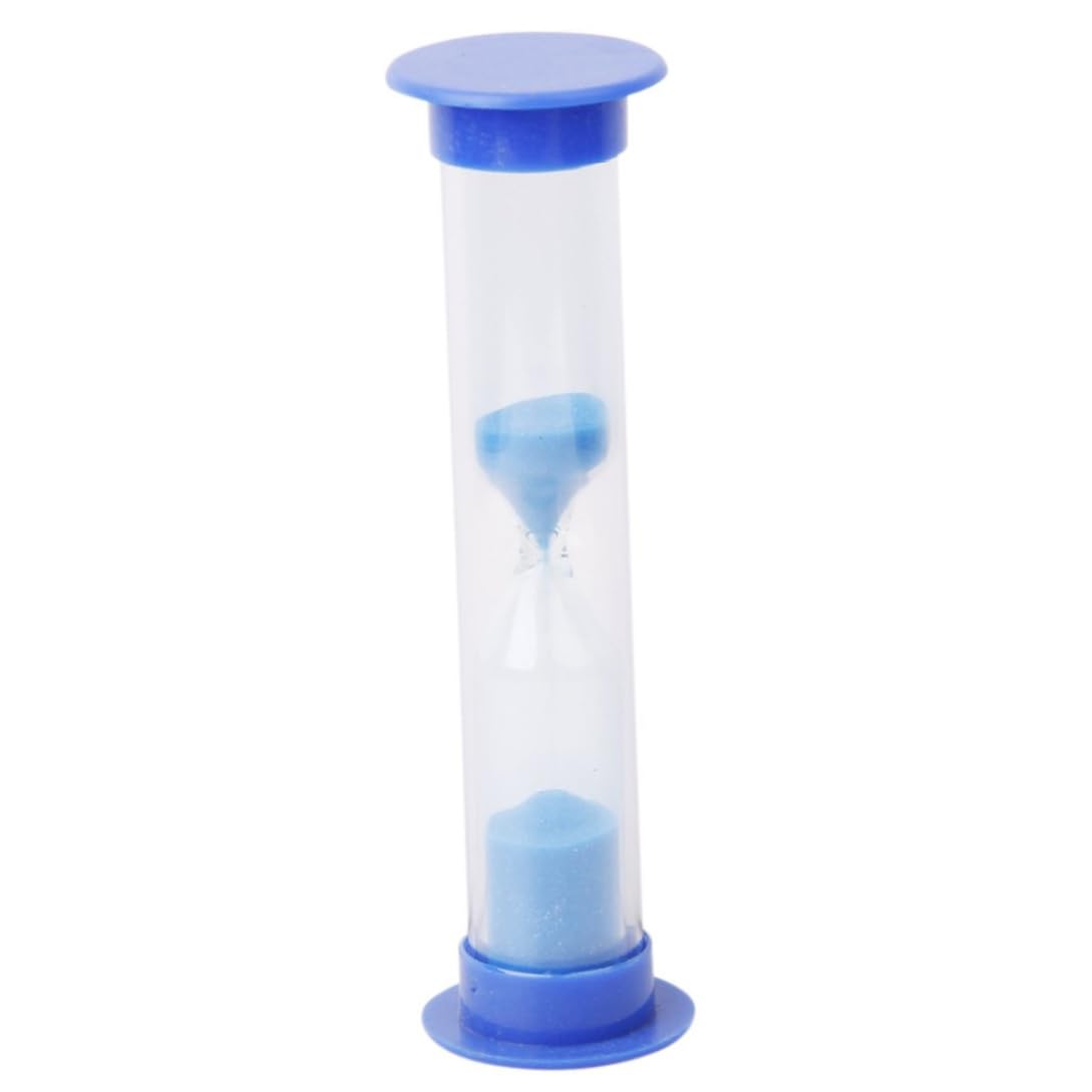 NASSMOSSE Two-minute Hourglass Timer Plastic Mini Hourglass Timer Children's Game Accessories