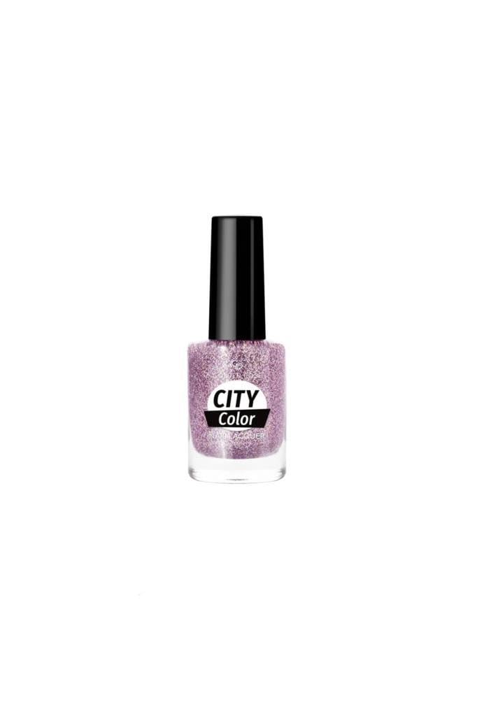 Golden Rose City Color Nail Lacquer Glitter Oje (No: 102)