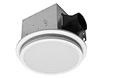 110 CFM Bath Exhaust Fan With Bluetooth LED Light Humidity Sensor Compatible with HomeWerks