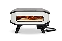 Cozze 13" Electric Pizza Oven Indoor Benchtop Pizza Maker Rapid 120-Second Cooking Adjustable Heat Authentic Stone Crispy Crusts Compact AU Plug
