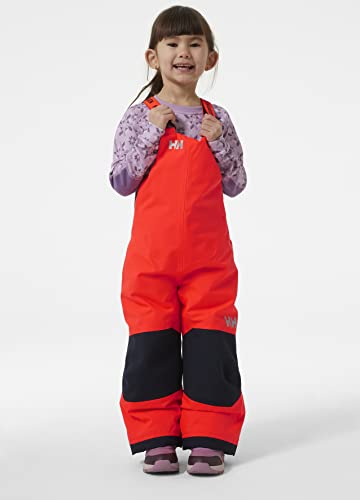 Helly Hansen Kinder Unisex K Rider 2 Ins Bib, Neon Koralle, 1 – Ansicht 2
