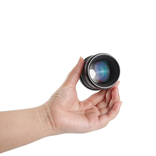 Jintu 85Mm F1.8 Manual Focus Telephoto Portrait Slr Camera Lens For Canon Eos Rebel Xt Xti Xs Xsi T1I T2I T3 T3I T4I T5 T5I T6I T7I T8I 1300D 1100D 1000D 550D 500D 450D 400D 350D 60D 90D #TOP3