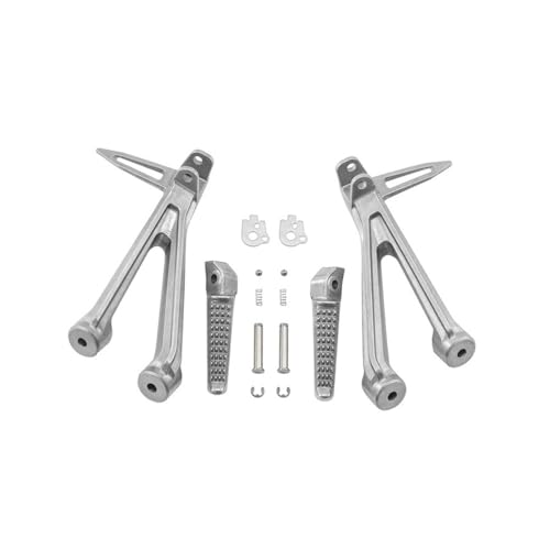 Repose-pieds passager arrière CB650R CBR650R 2019-2024 kit de supports de marchepied moto noir