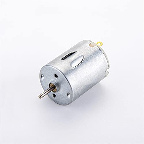 UTTDP Mini Motor de CC de 280 W, 3-12 V, 5000-15000 RPM, Alta Velocidad, magnético, Herramienta eléctrica for Bricolaje