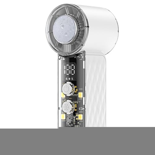Miniventilador de mano portátil ideal para paseos y viajes bajo el sol 8
