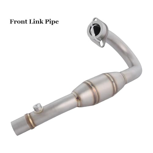Sistema de escape completo para CRF 300L y Rally ABS 2021-2025 tubo de enlace delantero 2