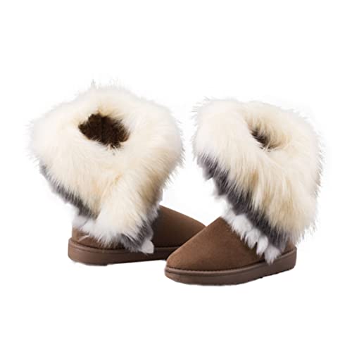 Bottes de neige chaudes à pompons pour vos sorties en station et balades hivernales