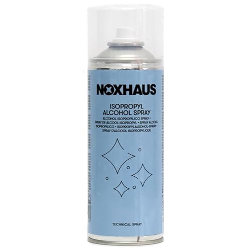 NOXHAUS Pack Alcohol Isopropílico Higienizante | Contiene 6 unid. de 400ml | Limpiador y Desengrasante Versátil de Gran Eficacia | Limpieza Superior, Rápido Secado