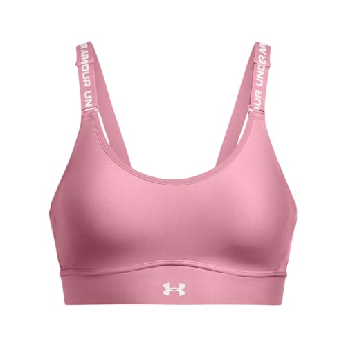 Image of Under Armour Women's Armour Mid Heathered Sports Bra