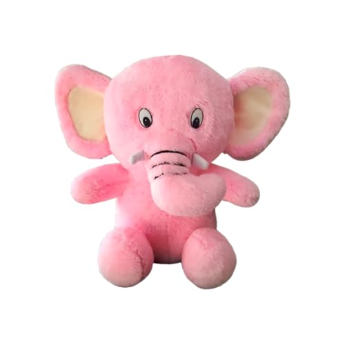 Image of Plush Elephant Soft Toy, 40 cm, Pink, Flappy Legs