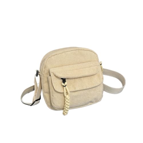 Image of Women's Crossbody Bag Cute Corduroy Shoulder Bag Fashion Aesthetic Small Wallet Bag Adjustable Strap