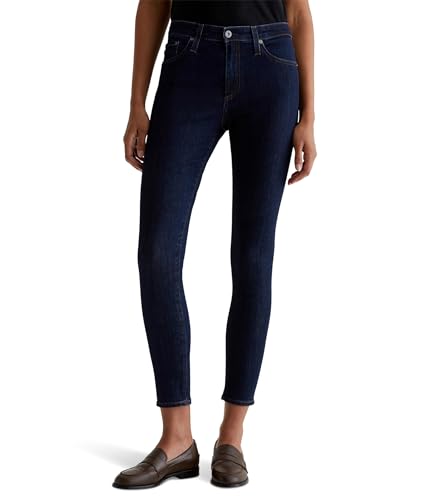 Image of AG Jeans Women's Farrah Mid Rise Skinny Ankle Jean, Modern Indigo, 30