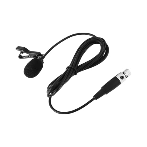 The Lord of the Tools Micrófono de Solapa Miniatura XLR de 4 Pines Compatible con Shure Transmisor...