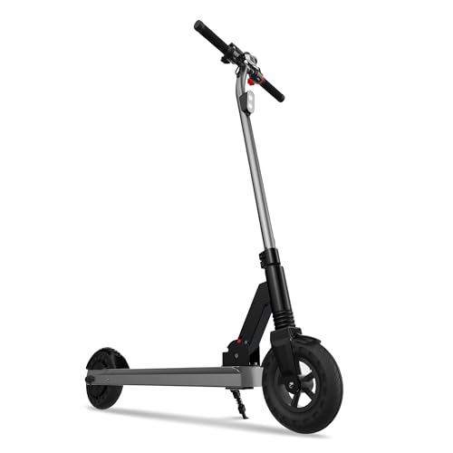 Patinete Eléctrico, Motor 500W, Patinete Plegable 8'', Velocidad Máx. 25 km/h, Autonomía 12-15 km, Pantalla LED, para Niños, Adolescentes y Adultos