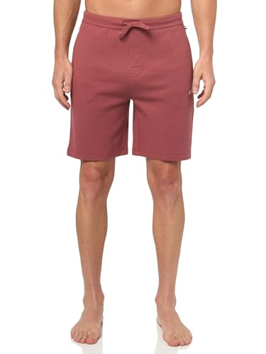 Image of BOSS Men's Waffle Contrast Logo Lounge Shorts