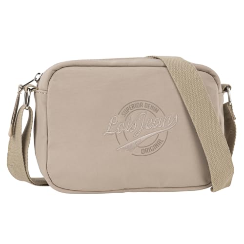 Lois - Bolso Bandolera Mujer elegante. Bolso mujer versátil diseño práctico para diario ideal como Bandolera Mujer moderno y funcional dentro de los mejores Bolsos De Mujer Cierre Cremalle, Beige Lois - Bolso Bandolera Mujer elegante. Bolso mujer versátil diseño práctico para diario ideal como Bandolera Mujer moderno y funcional dentro de los mejores Bolsos De Mujer Cierre Cremalle, Beige