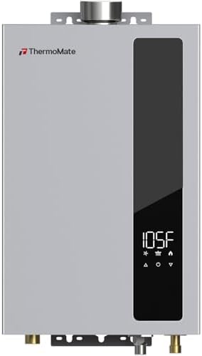 ThermoMate CZ422NG Natural Gas Tankless Water Heater, Up to 5 GPM...