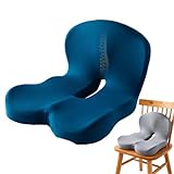 Ergonomisches Rücken- und Sitzkissen aus Memory-Schaum mit Lendenwirbelstütze für Büro, Zuhause und Auto