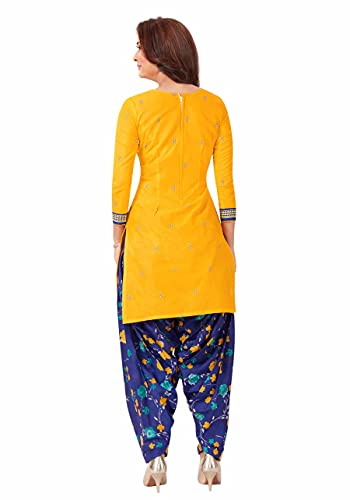 Miraan Women's Cotton Printed Salwar Suit - Readymade Stitched Ethnic Set (L-XXXL)