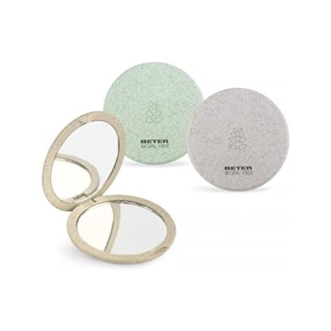 Beter Natural Fiber Espejo Macro De Bolso Doble X4 W-6 Cover