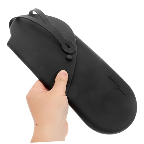 Bolsa de almacenamiento de silicona portátil para plancha de pelo, soporte para rizador y organizador versátil para herramientas de peinado miniatura 3