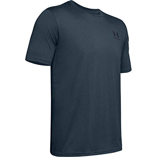 Image of Under Armour Men's Cotton Solid UA Sportstyle LC Short Sleeve | T-Shirt | 1326799-001